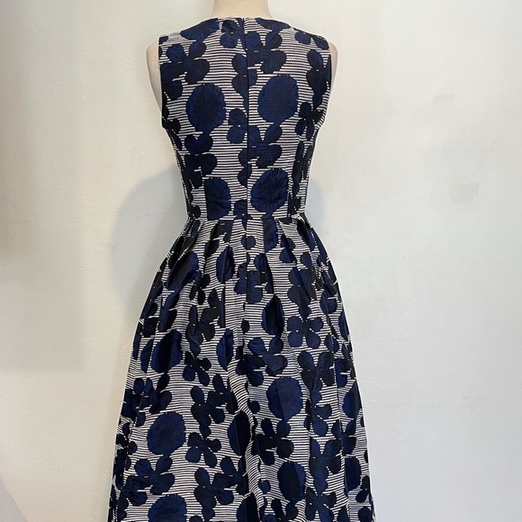 Floral Sleeveless Ballgown Formal Dress Prom Dance - Picture 13 of 15